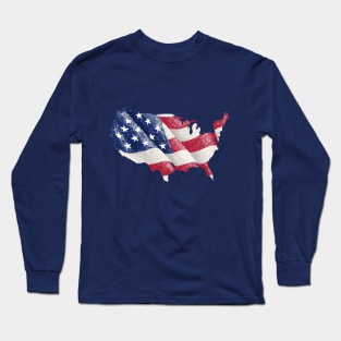 American Flag Long Sleeve T-Shirt